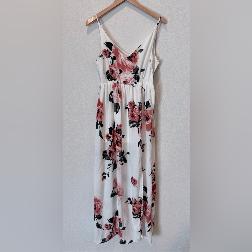 BP Floral Midi Dress XS | Cottagecore Coquette Soft Girl Garden Party Sundress